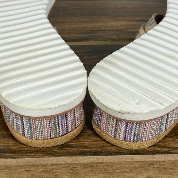 Skechers BOBS Desert Kiss Bohemian Women's Size 6 Shoes Multicolor Thong Sandals - Picture 8 of 12